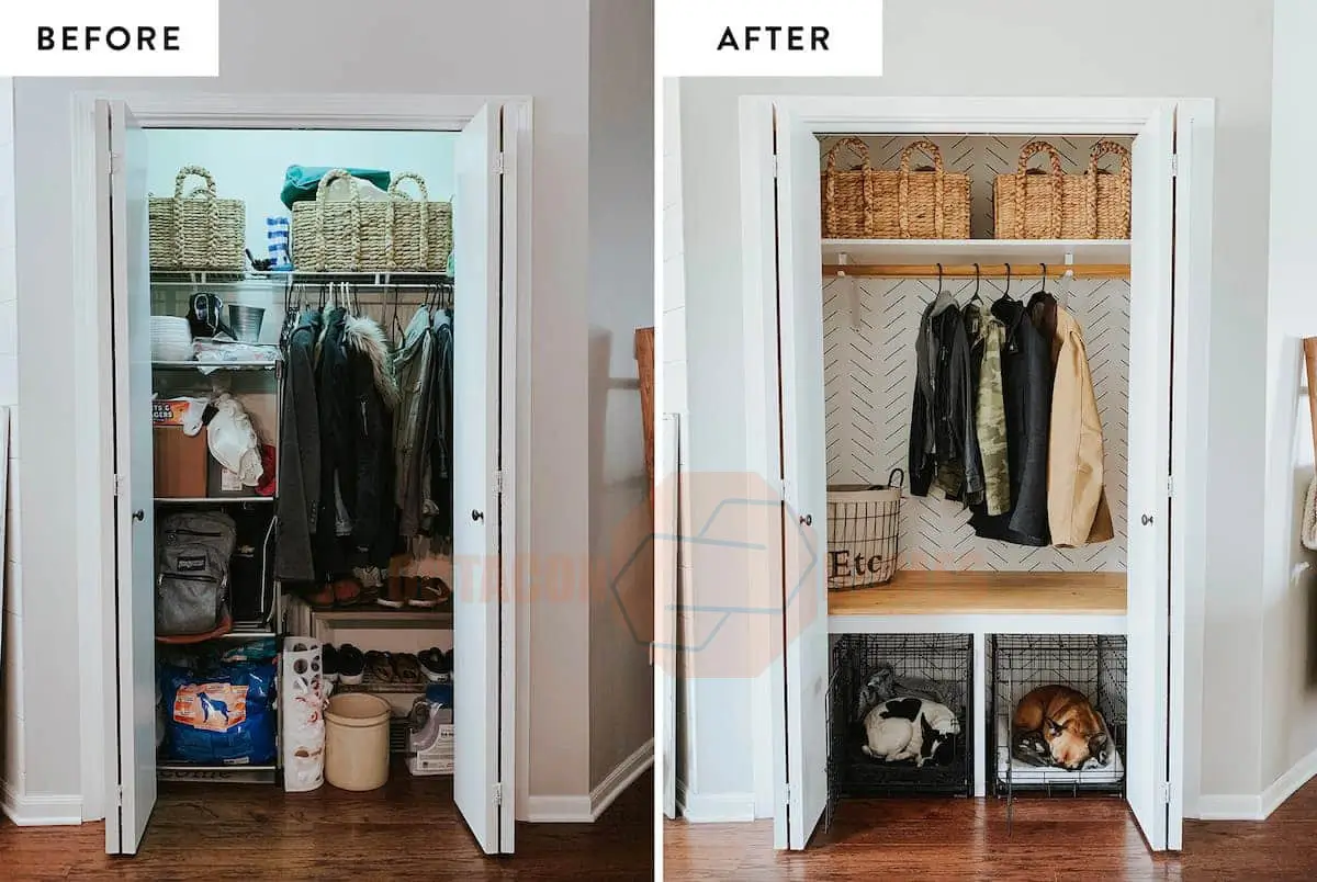Melbourne living room renovation before and after with open plan design